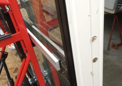 spangkilde vinduesløfter benyttes ved husbyggeri